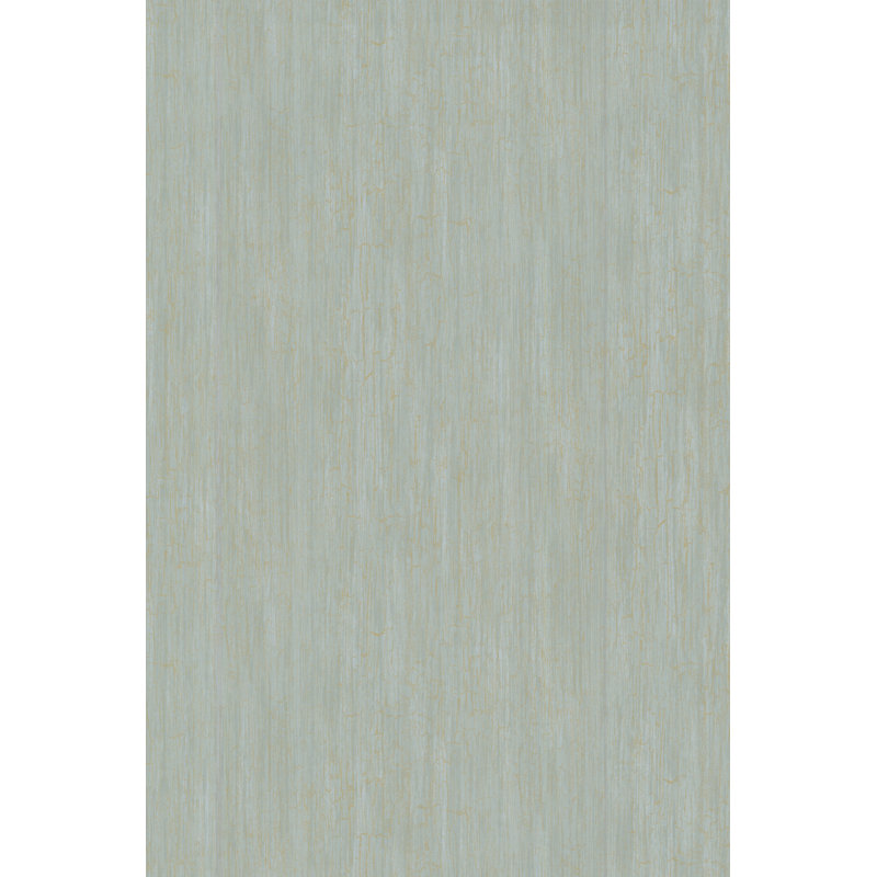 Crackle Wallpaper Roll, Duck Egg/Gold