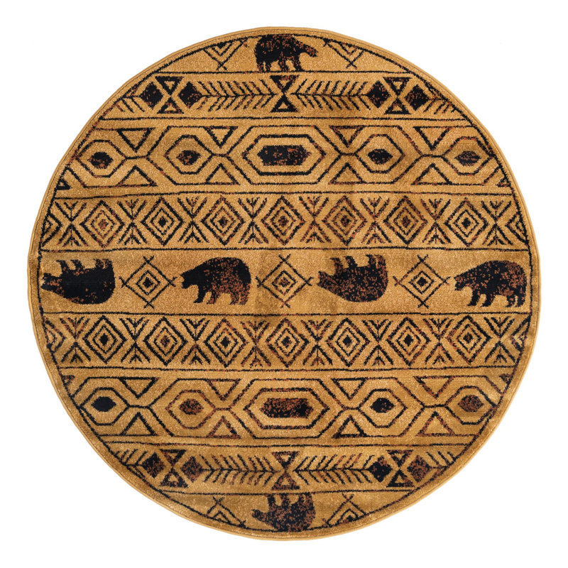 Pioneer Indoor Rug, Round 5'3"