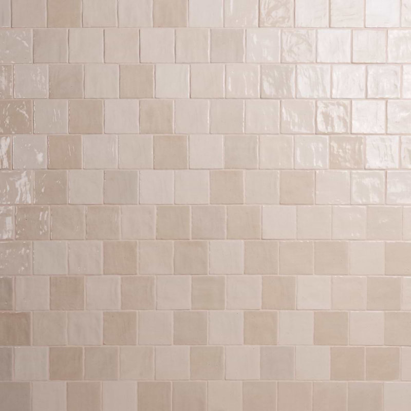 Portmore 4X4 Glazed Ceramic Tile, Sand