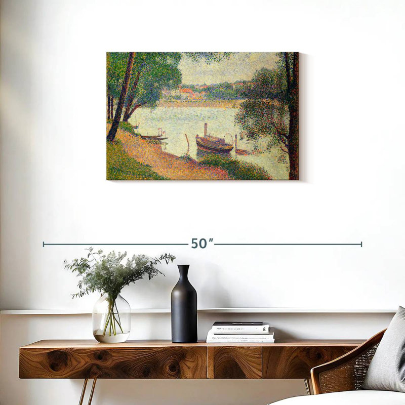 Meat Gray Weather Grande Jatte 1886-1888, H 20 po x l 30 po