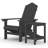 Patio Adirondack Chair with Table HDPE-1040065127