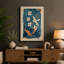 Garden in Teal Botanical - Wrapped Canvas-996138278-996138283