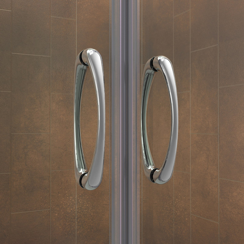 SlimLine 60" x 34" White Acrylic Single Threshold Shower Base