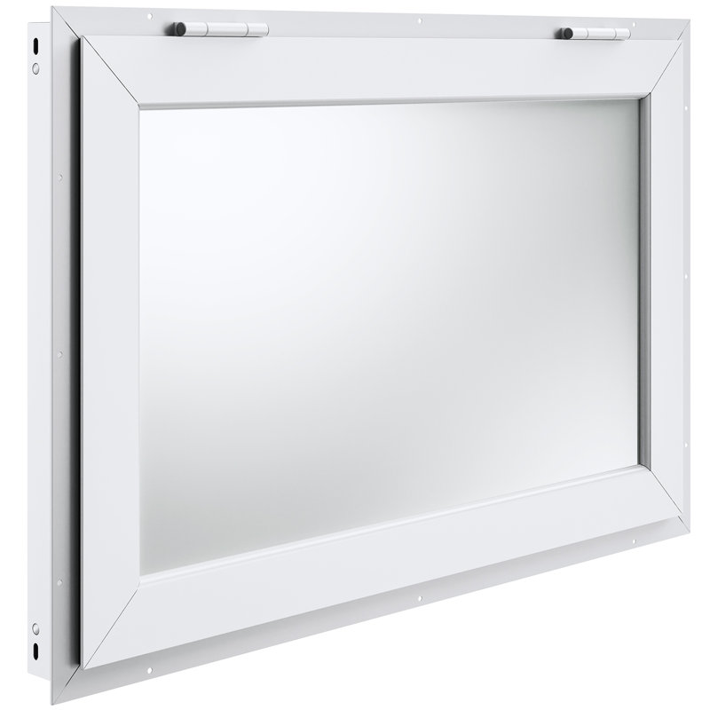 Concession Stand Serving Window Food Truck Service Awning, 25" H x 37" W x 3" D