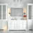 36x24inch Black Rectangle Bathroom Mirror - Rust Frame, No Picture Hd Image Reflection-1181557657-1181557655