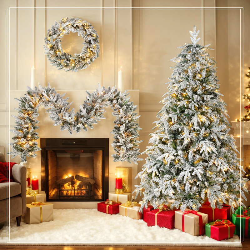 Décoration de Noël 3 Pac Snowy