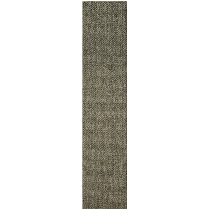 Tulum Solid Indoor/Outdoor Area Rug, Runner 2'2" x 8', Olive