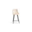 Cristopher Upholstered Counter Stool with Metal Frame-1786545405