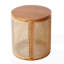 Table d'appoint en caoutchouc et bois massif