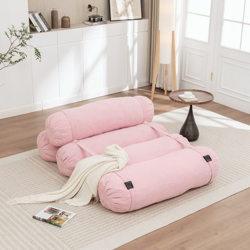 Canapé paresseux avec sangles réglables, Rose