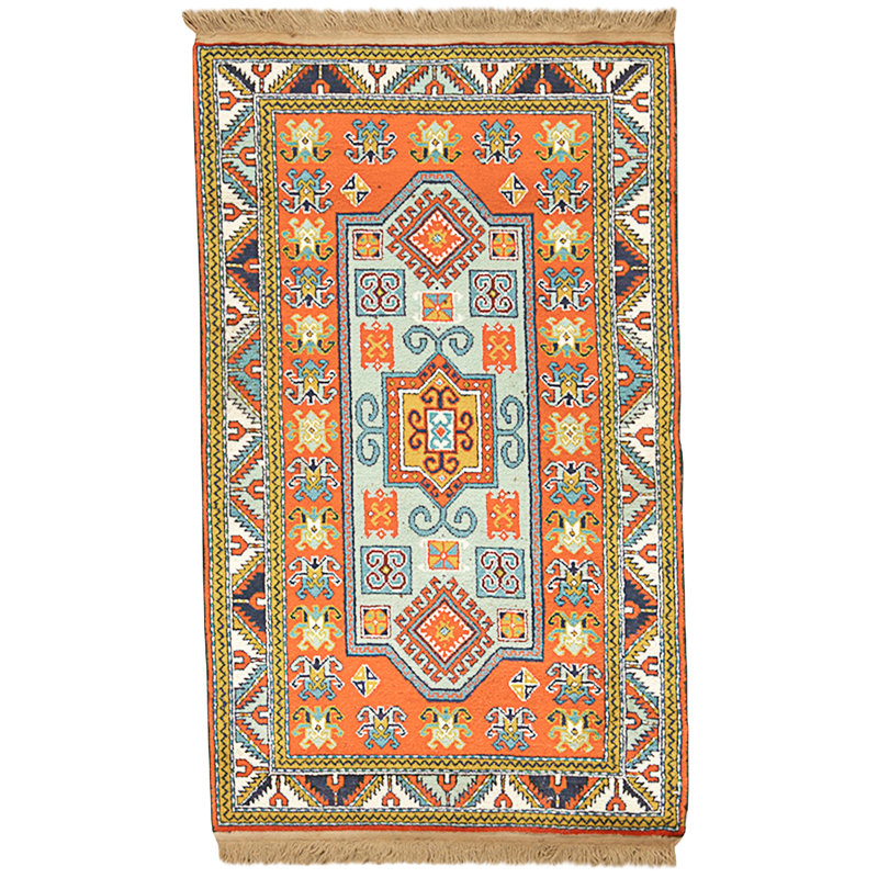 Hand Knotted Wool Area Rug