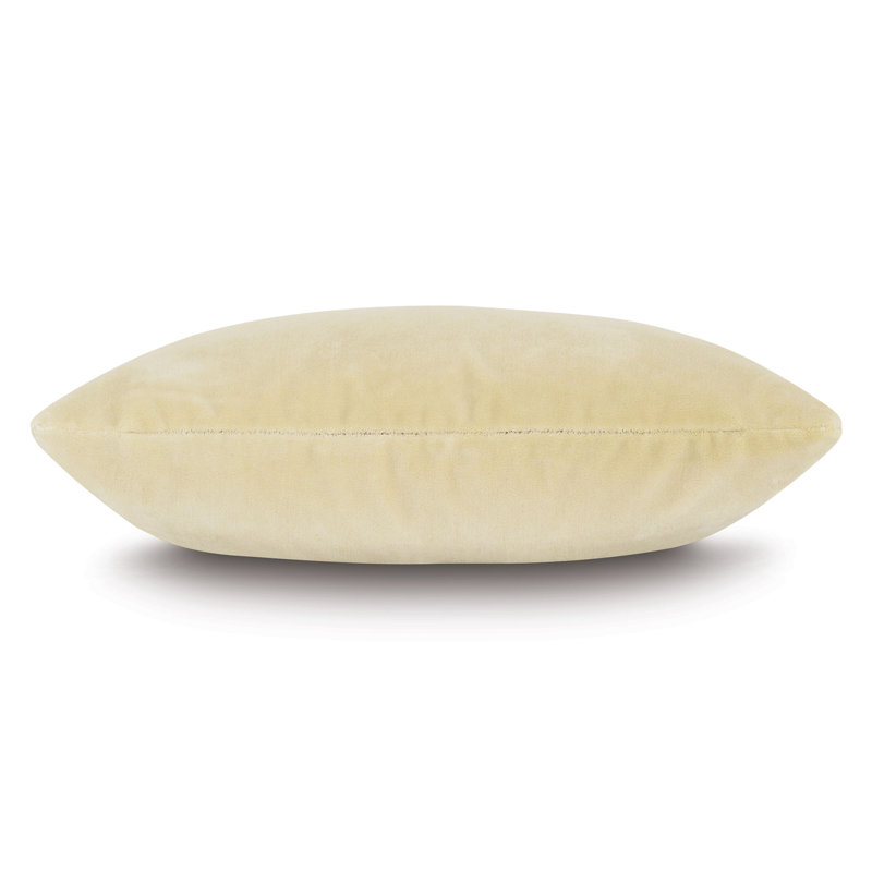 Capra Square Pillow Cover & Insert, Sand, 20" x 20"