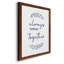 «Always Together», art textuel sur toile-61336348-61336353
