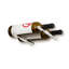 Wall Mounted Metal Wine Rack 2 Bottle Peg
