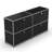 Modular Metal Drawer Sideboard File Cabinet Dining Cabinet Shelf Bookcase 2-Tier Storage-602172956