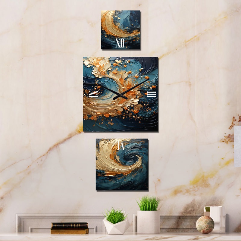 Magdolna Metal Wall Clock