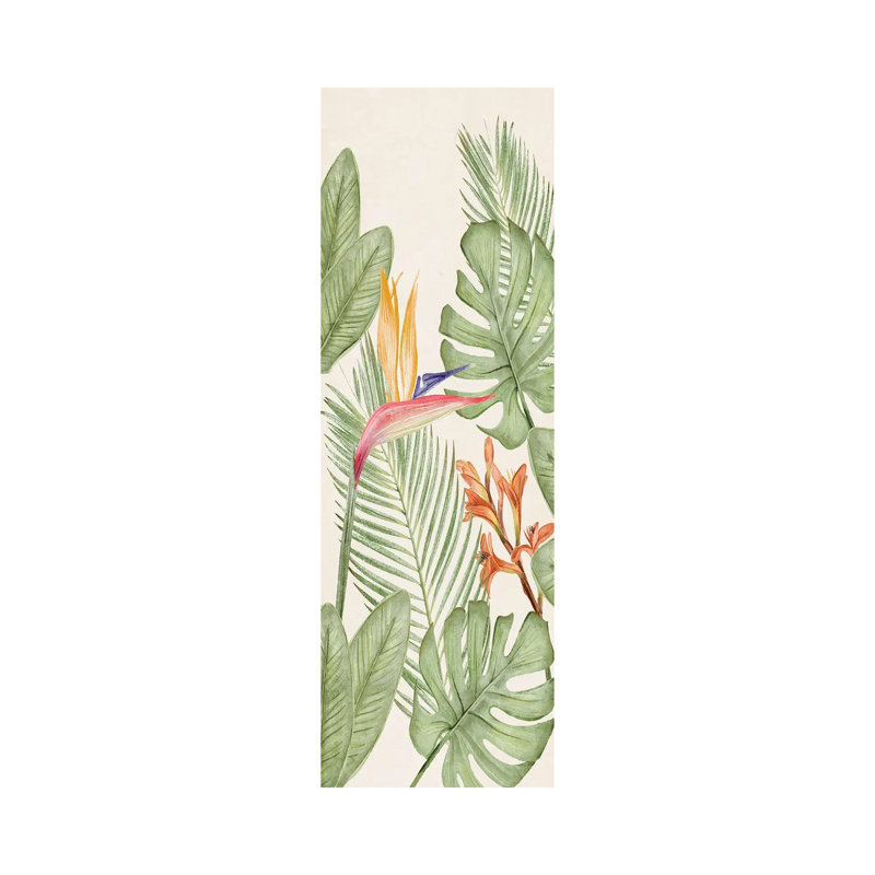 «Tropic Panel II», reproduction d'art sur toile encadrée, H 60 po x l 20 po, Toile tendue, Ne pas appliquer