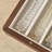 Black Walnut Wood Necklace Organizer with Clear Glass Lid, 10 Slot Jewelry Storage Box for Pendant Chain, Bracelets