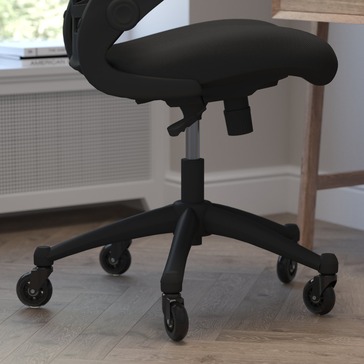 https://assets.wfcdn.com/im/60943439/resize-h1200-p1-w1200%5Ecompr-r85/2215/221551747/Regent+Park+Ergonomic+Swivel+Task+Chair+with+Roller+Wheels+%26+Flip+Up+Arms-74891230-74891229.jpg