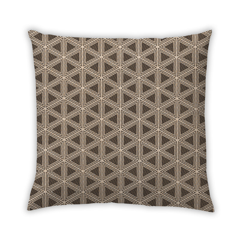 Coussin Kohr, Microsuède, Orangé