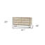 Commode double 61 tiroirs 61 po