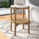 Table d'appoint ronde avec plateau en marbre 