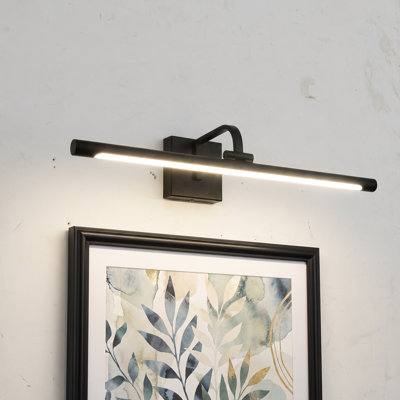 1-Light Dimmable LED Picture Light 3000K/4000K/5000K Adjustable
