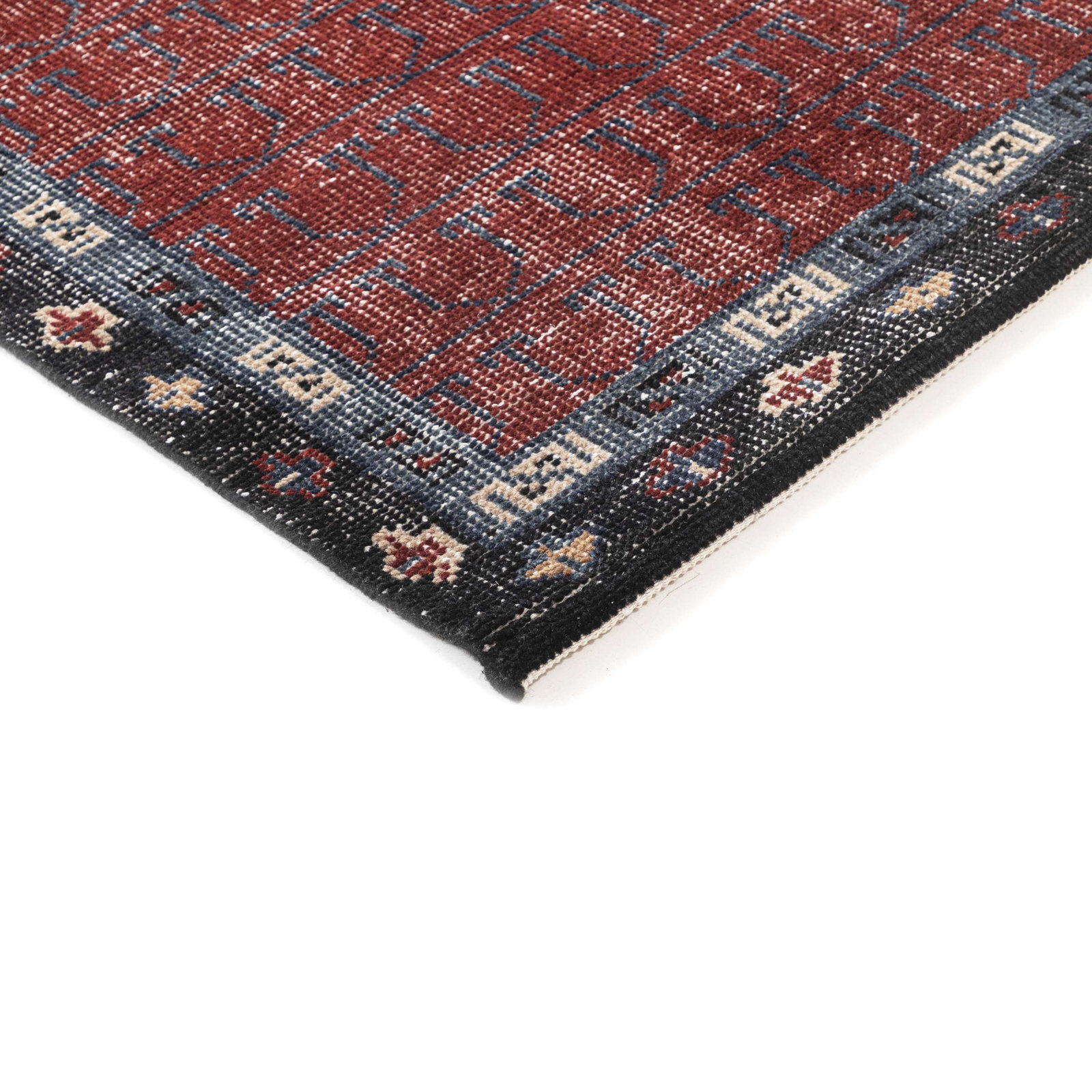 Hand-Knotted Oriental Wool Rug, Rectangle 5' x 8'