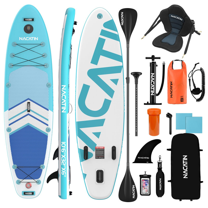 Planche de pagaie gonflable Nacatin, Bleu ciel