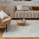 Carmel Modern Arc Cream/Beige Area Rug