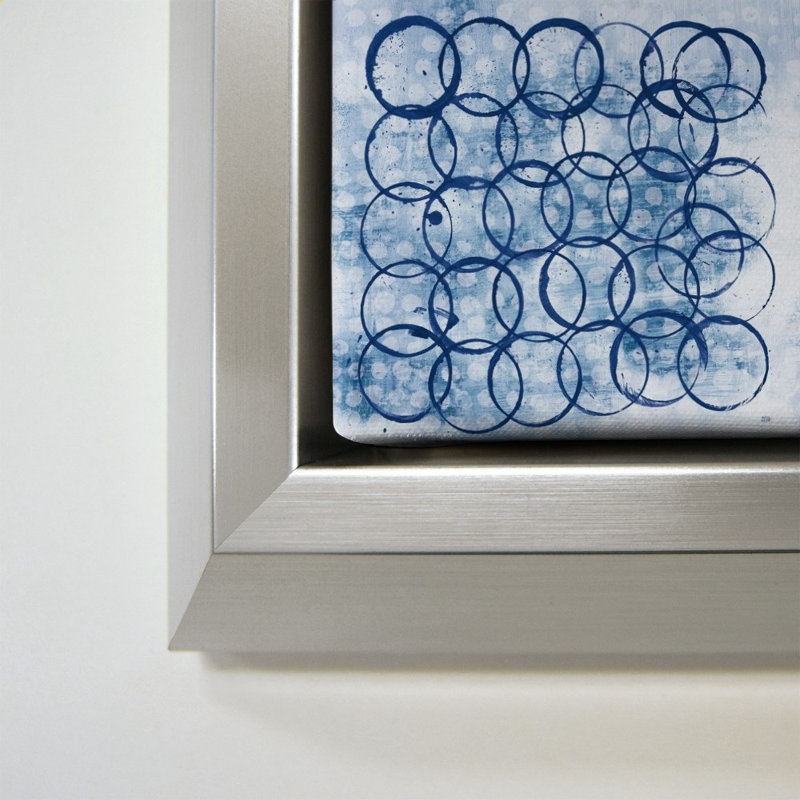«Eclipse II» par Melissa Averinos - Impression sur toile, 40" H x 28" W, Silver