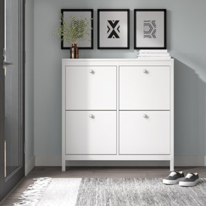 Charlestine 16 Pair Shoe Storage Cabinet