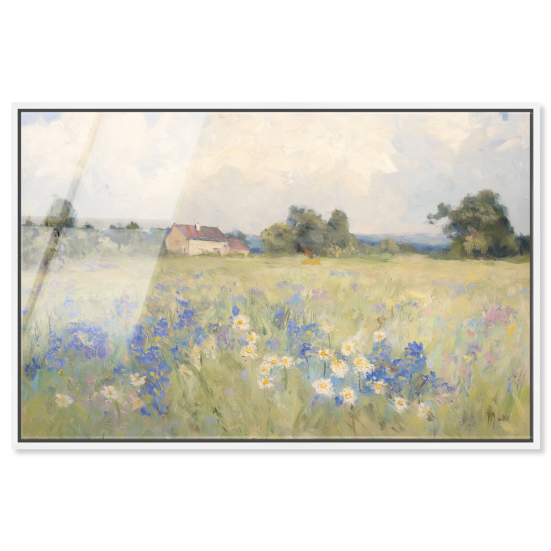 Enchanting Vista High-Gloss Frameless Acrylic Glass Wall Art Landscape & Nature Print by Oliver Gal, Ready to Hang, 15 x 10