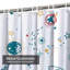 Rideau de douche avec 12 crochets Journey-682807309
