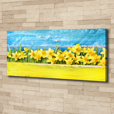 Daffodils - Wrapped Canvas Print
