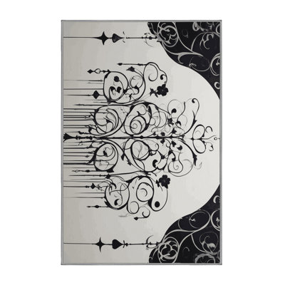 Tapis de fougère voilé
