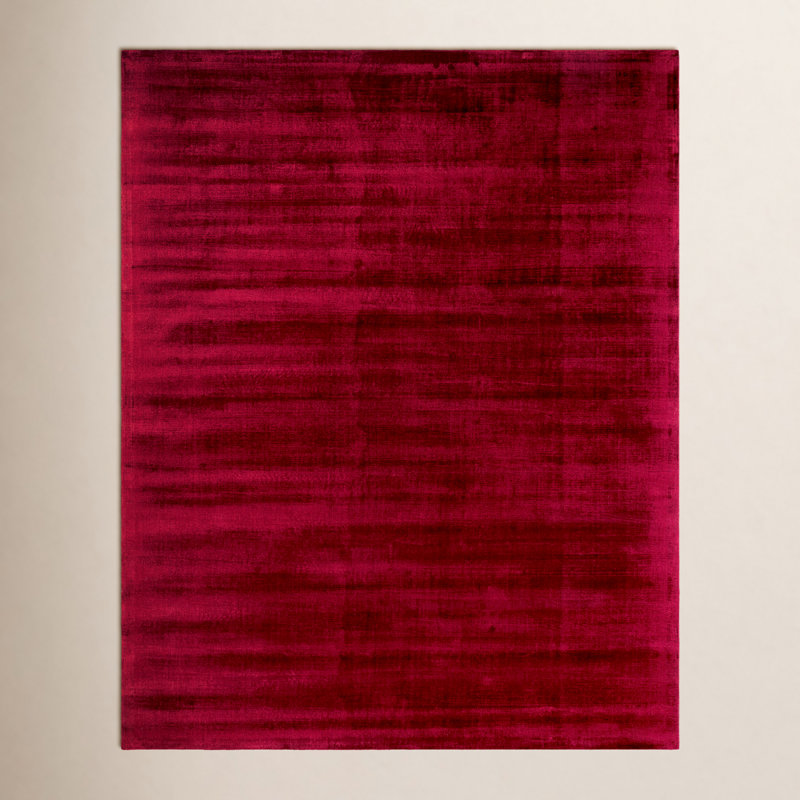 Fennel Viscose Indoor Rug, Rectangle 8' x 10'