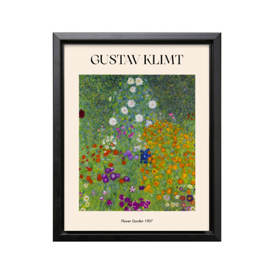 Gustav Klimt - Flower Garden