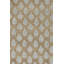 Rug & Kilim’S Modern Block Print Rug In Beige With White And Blue Floral Pattern-490955636