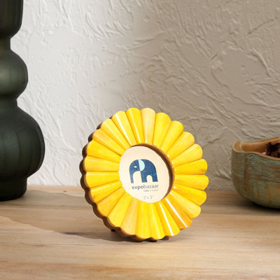Yellow Picture Frame