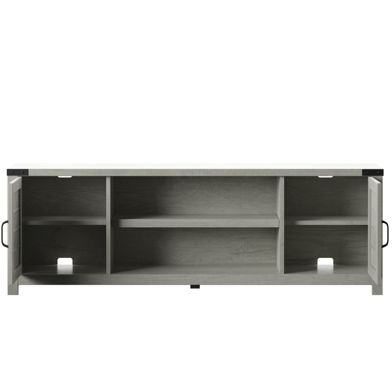 Guadalupe Unfinished TV Stand, Fairfax Oak