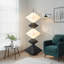 Lampe sur pied géométrique minimaliste, lumière ambiante de qualité supérieure pour canapé de salon-129199480