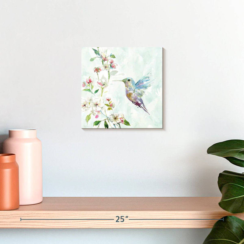 Crowle délicat colibri II, H 10 po x l 10 po