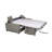 Capozzi 85" Genuine Italian Top Grain Leather Queen Sleeper Sofa Bed with Memory Foam Mattress-1492998273