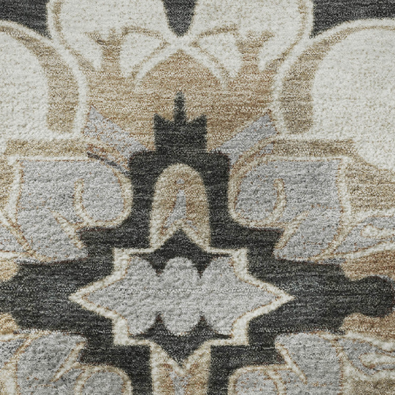 Premium Machine Washable Ralston AMF1947 Global Rug, Rectangle 5' x 7'6"