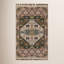 Tahoe Wool Oriental Area Rug in Brown/Green/Tan-1034093904
