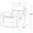 Arthur Abree Manual Reclining Sofa And Recliner