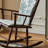 All walnut solid wood rocking chair
