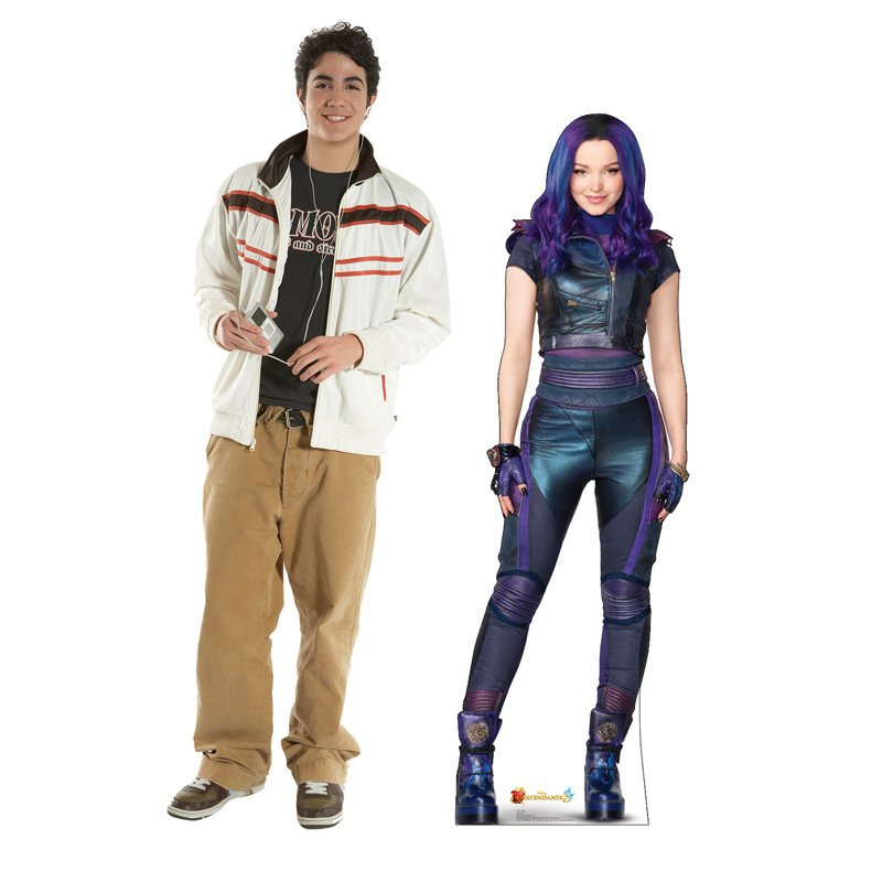 Mal 66'' Disney/Pixar Cardboard Standup