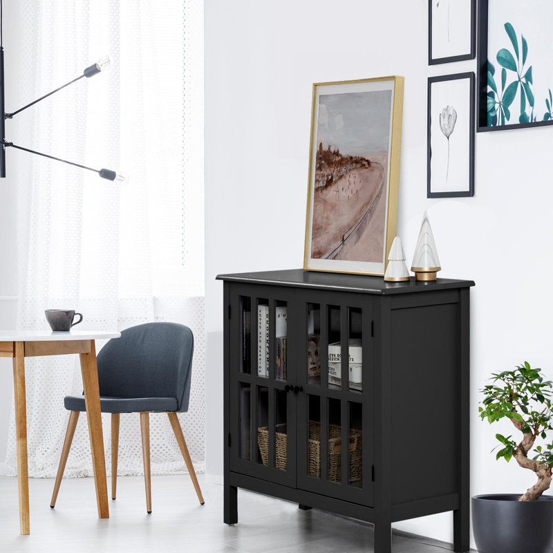 Jossilynn Accent Cabinet, Black